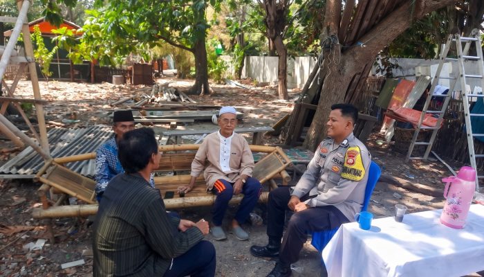 Jakarta On The Spot di Pulau Lancang, Bhabinkamtibmas Imbau Warga Waspadai Hoaks Rencana Demonstrasi dan Potensi Kerusuhan