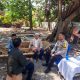 Jakarta On The Spot di Pulau Lancang, Bhabinkamtibmas Imbau Warga Waspadai Hoaks Rencana Demonstrasi dan Potensi Kerusuhan
