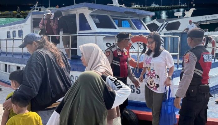 Jakarta On The Spot, Polres Kepulauan Seribu Kedepankan Pelayanan Humanis di Dermaga dan Sosialisasikan Layanan Polisi 110