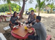 Jakarta On The Spot di Pulau Pramuka, Bhabinkamtibmas Imbau Warga Waspadai Hoaks dan Jaga Kamtibmas