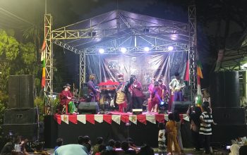 Puncak HUT RI ke-81 RW 05 Kapuk Muara Gelar Tari Kreasi dan Lenong