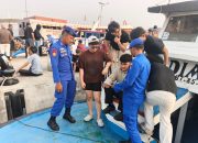 Jakarta On The Spot, Satpolairud Sosialisasikan Polisi 110 dan Keselamatan Berlayar di Dermaga Kalijapat