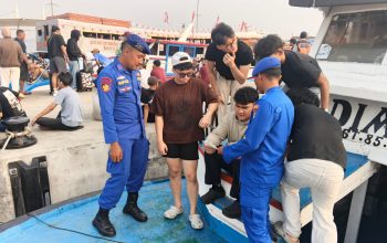 Jakarta On The Spot, Satpolairud Sosialisasikan Polisi 110 dan Keselamatan Berlayar di Dermaga Kalijapat
