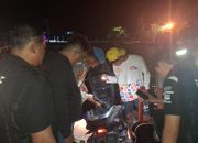 Patroli Malam Jakarta On The Spot di Pulau Untung Jawa, Polisi Sosialisasikan Layanan 110 kepada Warga
