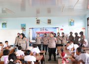 Polwan Goes To School, Polres Kepulauan Seribu Edukasi Pelajar Di Pulau Pari Dalam Rangka Hut Polwan Ke-78