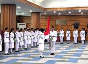 Sebanyak 44 Anggota Paskibraka Jakarta Utara Dikukuhkan
