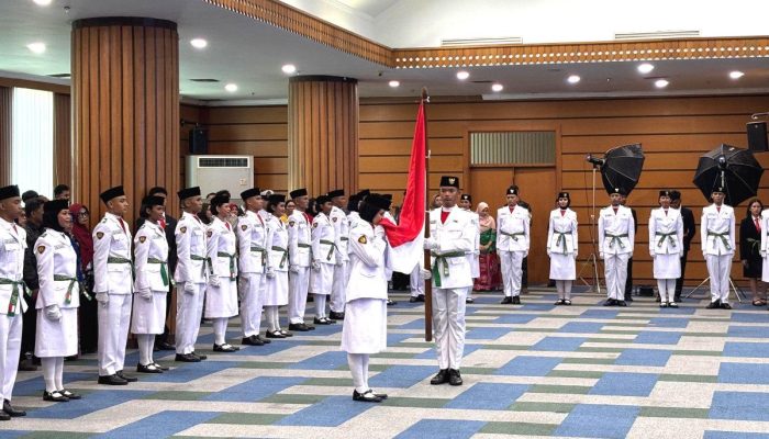 Sebanyak 44 Anggota Paskibraka Jakarta Utara Dikukuhkan