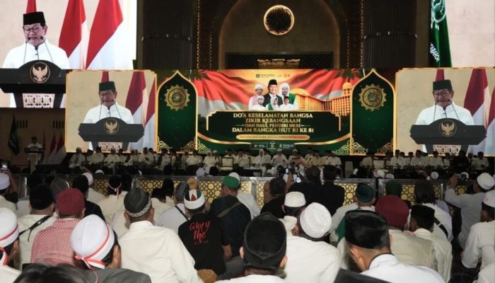 Gubernur Pramono Dorong Semangat Cinta Tanah Air Lewat Doa dan Zikir Kebangsaan di Istiqlal