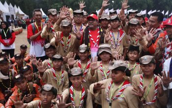Wagub Rano Karno Sapa Peserta Jamnas XII 2026, Dorong Pramuka Harus Peduli Lingkungan