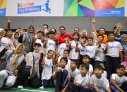 Dorong Gaya Hidup Aktif Anak, Wagub Rano Apresiasi Kinder Joy of Moving 2026