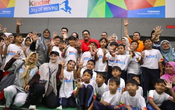 Dorong Gaya Hidup Aktif Anak, Wagub Rano Apresiasi Kinder Joy of Moving 2026