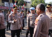 Kapolres Kepulauan Seribu Pimpin Gaktibplin Usai Apel Pagi, Pastikan Disiplin dan Kesiapsiagaan Anggota