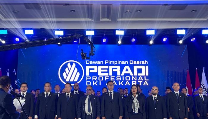 Pelantikan DPD Peradi Profesional DKI Berlangsung Sukses