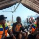 Jaga Jakarta, Patroli Siang Satpolairud Polres Kepulauan Seribu Sosialisasikan Layanan Polisi 110 dan Imbau Waspada Erupsi Gunung Anak Krakatau