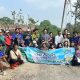 Puluhan Relawan SUPA dan BOOGIE Gelar Aksi Resik Sungai Cicatih