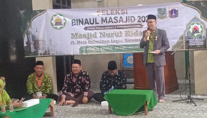 Lokasi Ketiga SBM, DMI Kota Jakarta Utara dan Tim Juri Nilai Masjid Nurul Hidayah Lagoa Kecamatan Koja