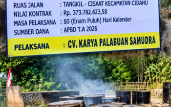 Kebut Pengaspalan Jalan Tangkil–Cisaat, DPU Kabupaten Sukabumi Nyata Wujudkan Sukabumi Mubarakah
