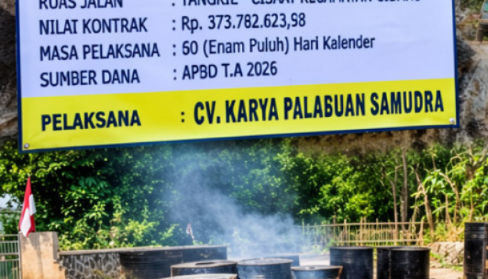 Kebut Pengaspalan Jalan Tangkil–Cisaat, DPU Kabupaten Sukabumi Nyata Wujudkan Sukabumi Mubarakah