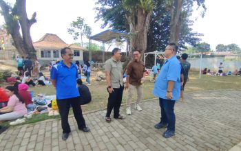 Wisatawan membludak akibat potongan harga tiket masuk di wisata cimelati