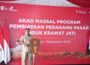 Pemprov DKI Dorong Perluasan Pembiayaan Pedagang Pasar Induk Kramat Jati