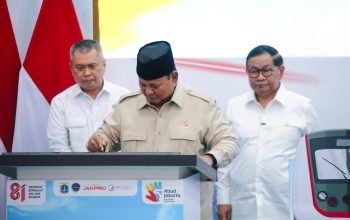 Presiden Prabowo Bersama Gubernur Pramono Resmikan LRT Kelapa Gading–Manggarai