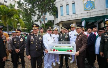 Semangat Kebersamaan dan Sinergi Mewarnai Perayaan HUT ke 81 TNI di Kantor Walikota Jakarta Utara 