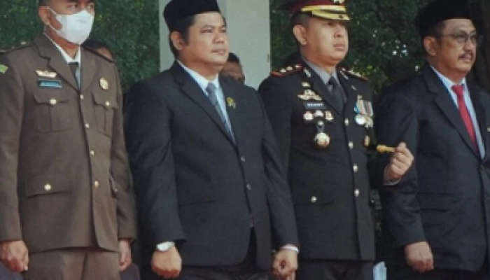 Hadiri Upacara HUT Ke-81 TNI, DPRD Kabupaten Sukabumi : Kebersamaan dengan Rakyat Harus Terus Dijaga