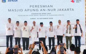 Gubernur Pramono Resmikan Masjid Apung An-Nur  Ancol