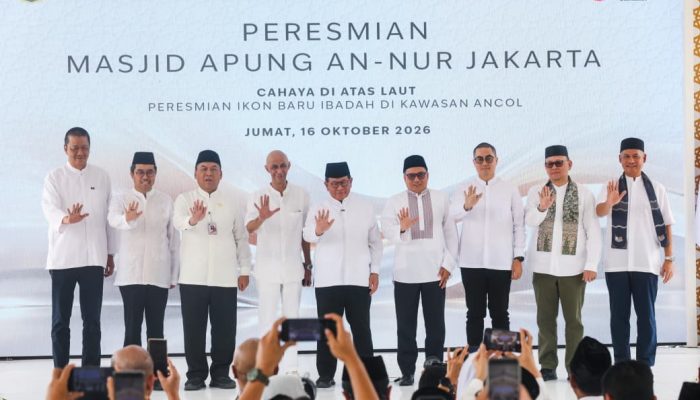 Gubernur Pramono Resmikan Masjid Apung An-Nur  Ancol